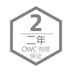 OWC 2 year limited warranty