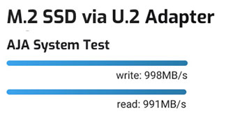 benchmark speed comparison u2x1