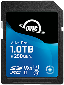 1.0TB OWC Atlas Pro SD V60 Memory Card