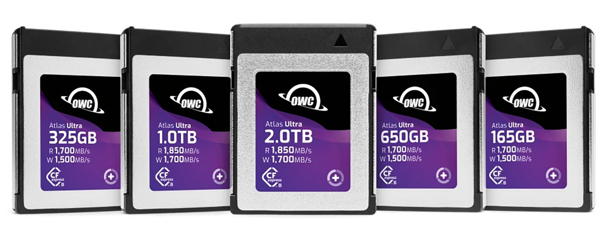 owc atlas ultra cfexpress family