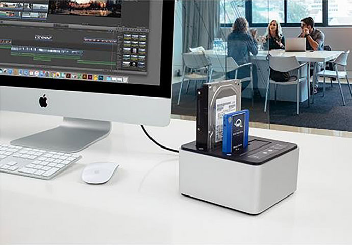 owc drive dock with imac