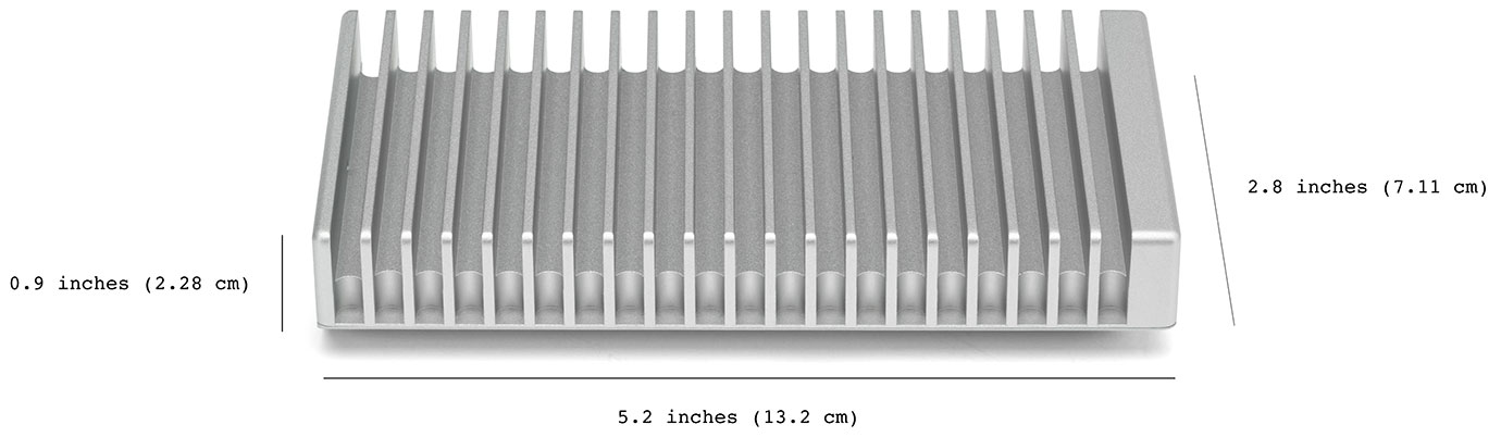 owc express 1m2 side measurements