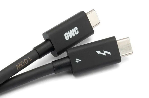 owc thunderbolt 4 usb c cable ends