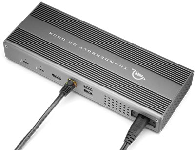 owc thunderbolt go dock with ethernet cable