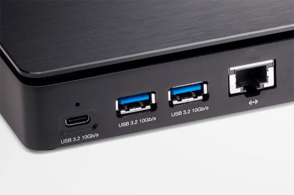 owc thunderbolt pro dock back port detail